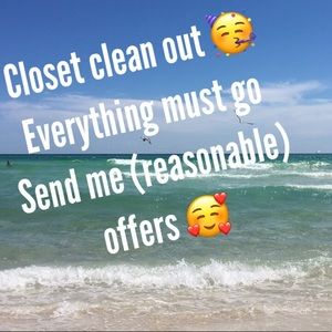 CLOSET CLEANOUT 🥳🤪